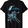 Edward Scissorhands Movie Accessories Men's T-shirt Four Seasons Men's and Women's Pure Cotton Casual Fashion Streetwear