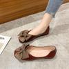 Модная женская обувь Нескользящая Повседневная Низкий каблук Элегантные женские туфли на плоской подошве Летний тренд 2024 Предложение по акции Распродажа