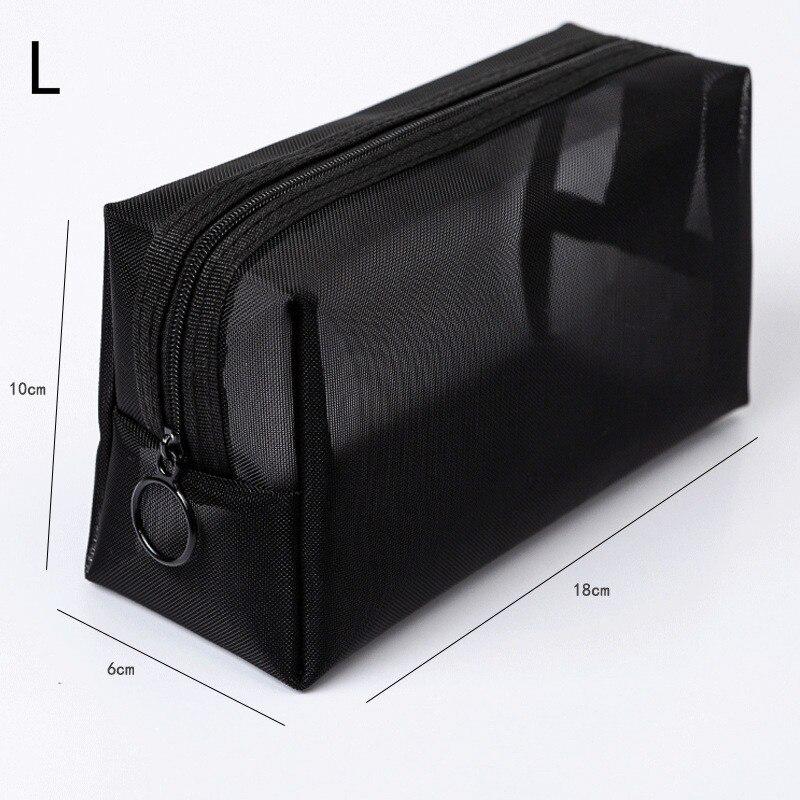 Travel Cosmetic Bag Zipper Makeup Case Organizer Storage Pouch Toiletry Beauty Wash Kit Bags