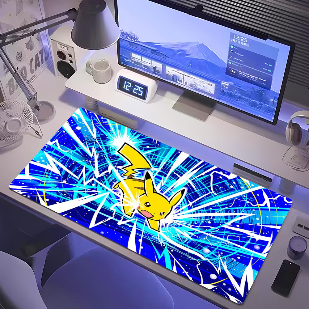 Anime Pokemon Desk Mat Mousepad - Gaming Mouse Pad for Computer Desks Office Accessories Keyboard Gaming Fan Art