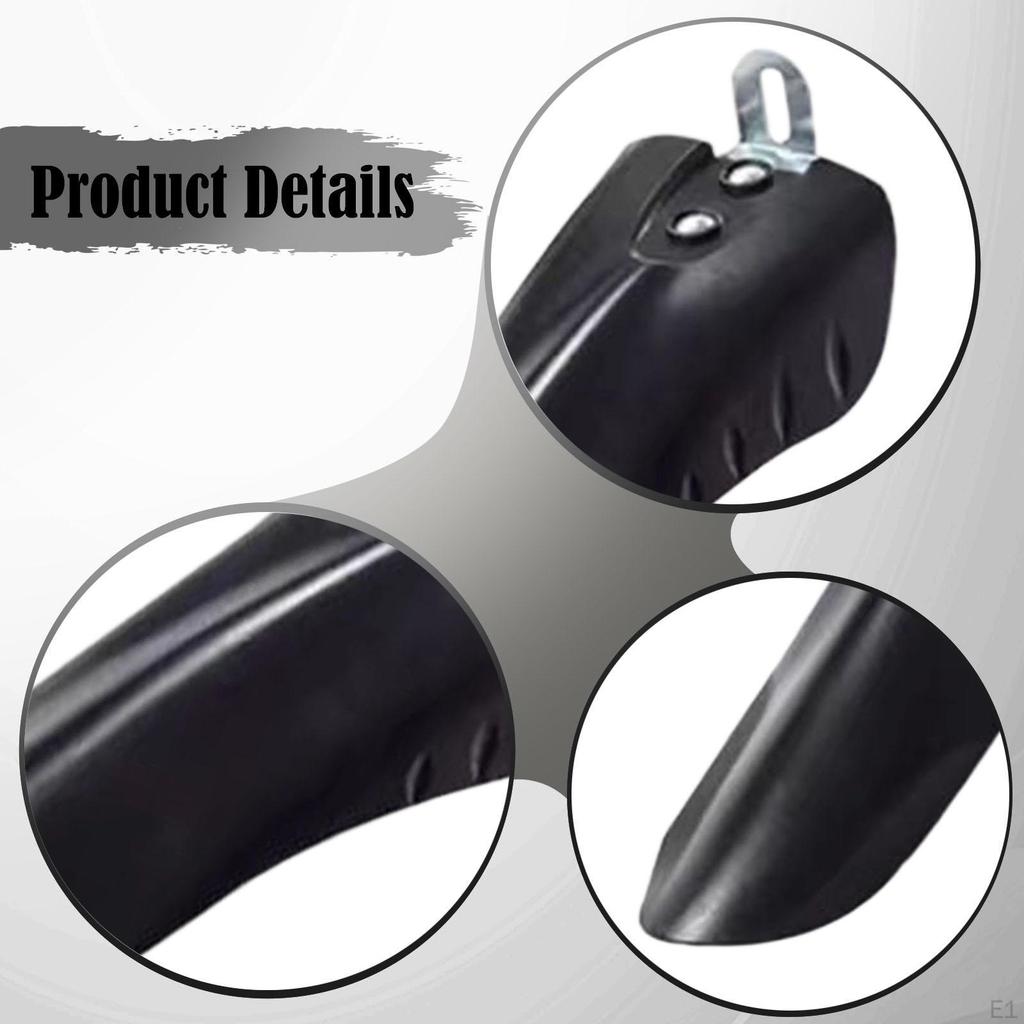 Mountain Bike Front Fender Mudguards Mudflap Bicycle Mud Guard for Park Sports Outdoor