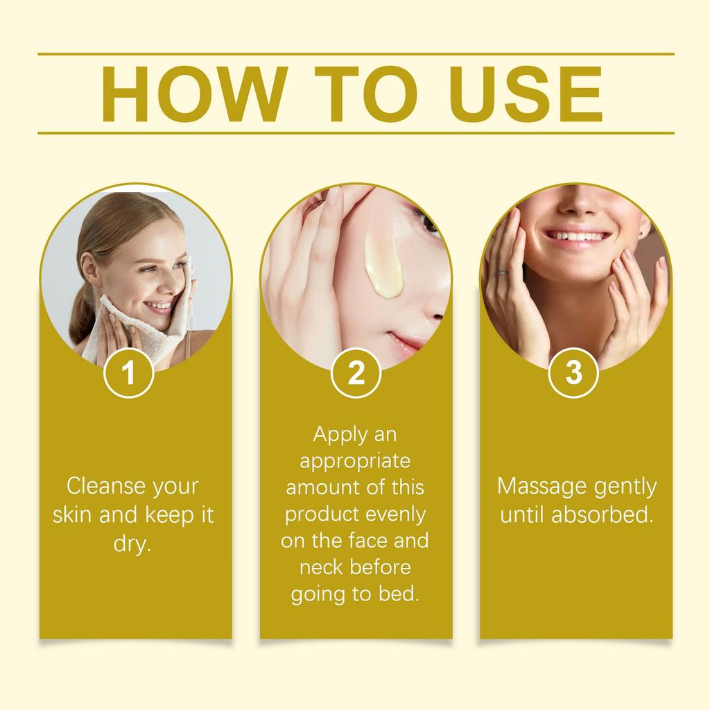 Ночной крем для укрепления кожи лица Питательный, осветляющий, увлажняющий, увлажняющий, разглаживающий морщины, увлажняющий крем для ухода за кожей