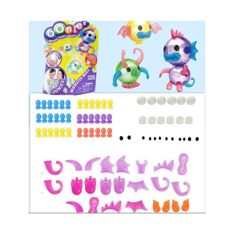 Oonies Refill Pack Sticky Ball Bubble Inflator Kids Diy Educational Toy