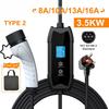 EV Charger 16A 3.5kW Type 2 Electric Car Charging Station 5M Charging Cable Electric Vehicle Car Charger