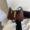 High-End Textured Solid Color Women's Crossbody Bag - Versatile Large Capacity Fashion Shoulder Bag