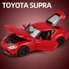 1/32 Toyota Supra GR Fast & Furious Supercar Alloy Car Model Sound and Light Pull Back Children's Toy Collectibles Birthday Gift