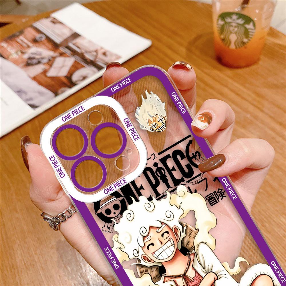 One P-Piece Luffy Nami Clear Phone Case For VIVO S1 V20 V21 V21E V23 V23E V25 V27 V27E V29E V30E V30 V40 V50 V60 Case Capa Cover