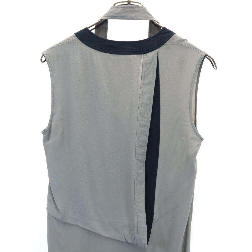 Alexander Wang Платье длинное без рукавов 2 серых Женщины Б/У