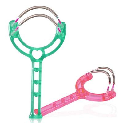 Двойная пружина для удаления волос на лице, съемник для лица, женский съемник для волос