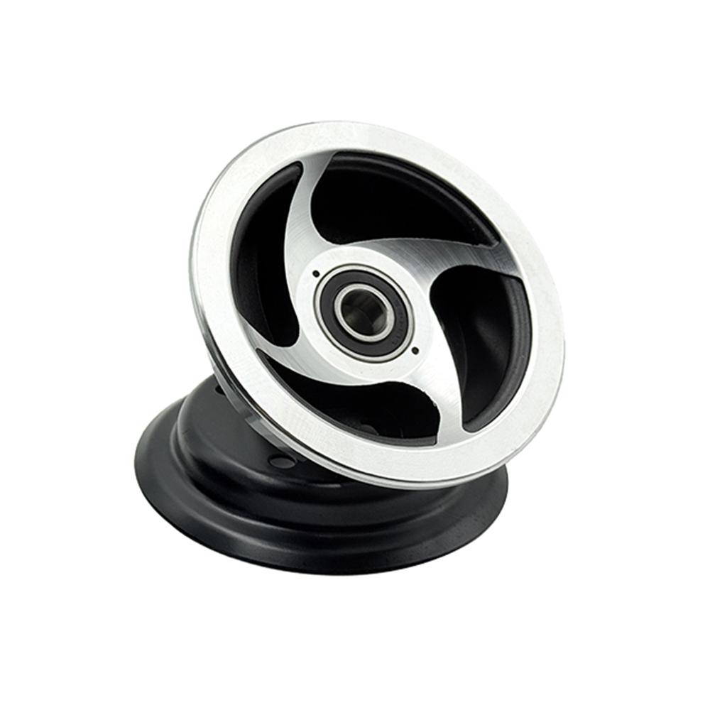 9 Inch 9x3.50-4 Pneumatic Wheel Tire with Alloy Hub/rim for Electric Tricycle Scooter Mini ATV Quad Go Kart Trolley Lawnmower