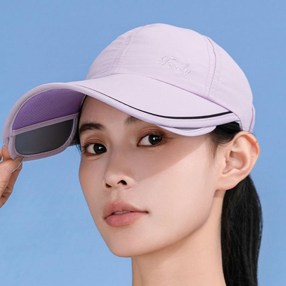 UV Protection Sunscreen Baseball Hat Quick Dry Sunscreen Hat Shade Cap Retractable Sun Hat  Sport