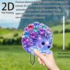 1 шт. 3D Светящийся в темноте акриловый ежик Садовый кол для DIY Алмазная живопись Набор Декор