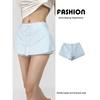 Za2024 Summer New Product Women's Clothes Fashion Style Refined Stylish and Versatile Solid Color Low Waist Slimming A- Line Skirt Culottes