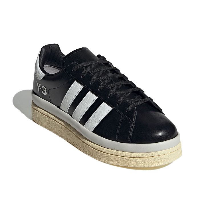 adidas Y-3 Hicho Черно-белые кроссовки унисекс Core-White Orbit-Grey GW8635