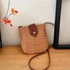 Женские сумки-мессенджеры Плетеные летние сумки с верхней ручкой Ручной работы Модные Праздничные Повседневные Простые Сумки-седла Женская соломенная сумка CLE