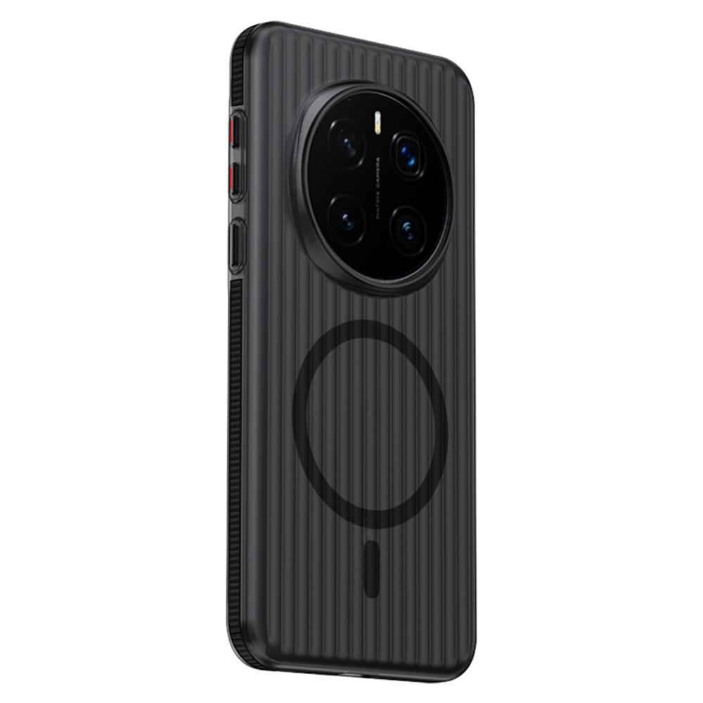 Применимый чехол для мобильного телефона Honor Magic8Proair с магнитом, гофрированный, противоскользящий, для Pura90Promax, матовый, защитный чехол