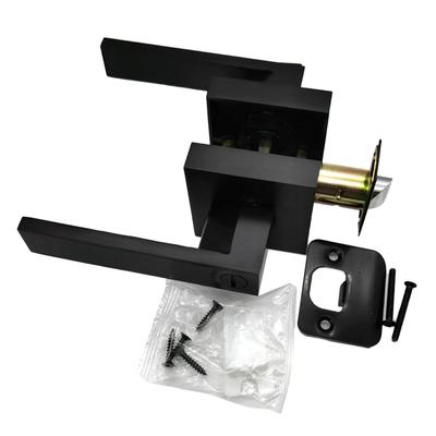 Дверная ручка Алюминиевый сплав Защита от ржавчины Входная рычажная дверная ручка для ванной комнаты спальни