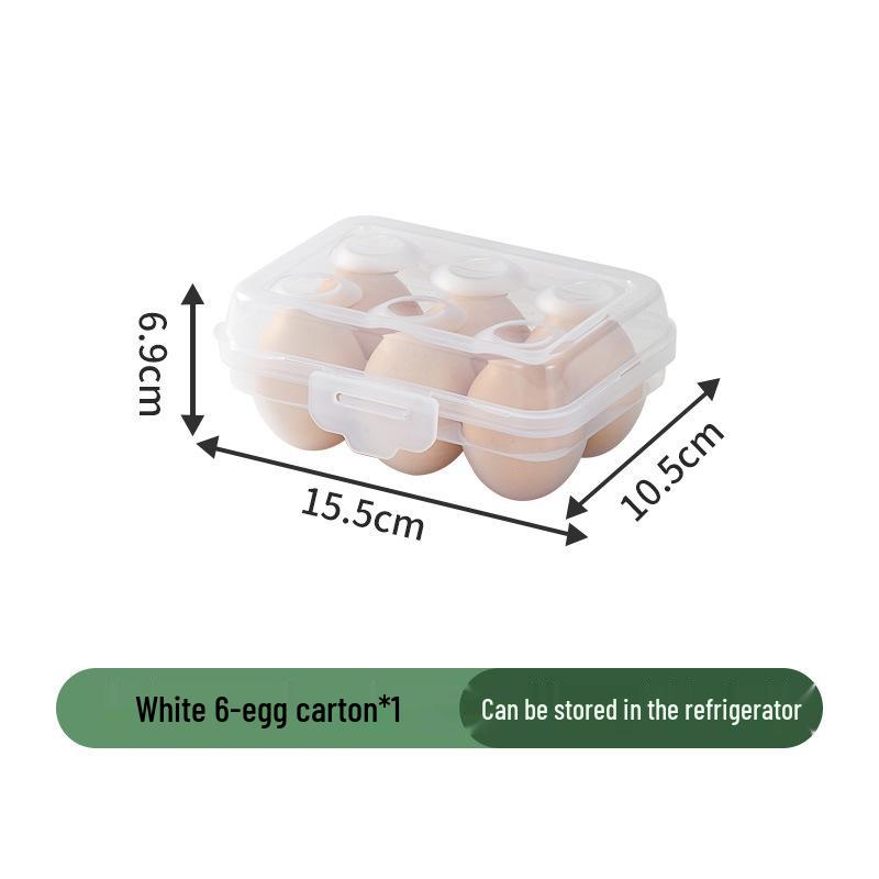 Противоударный уличный контейнер для хранения яиц - Пищевой, Небьющийся с увеличенной высотой