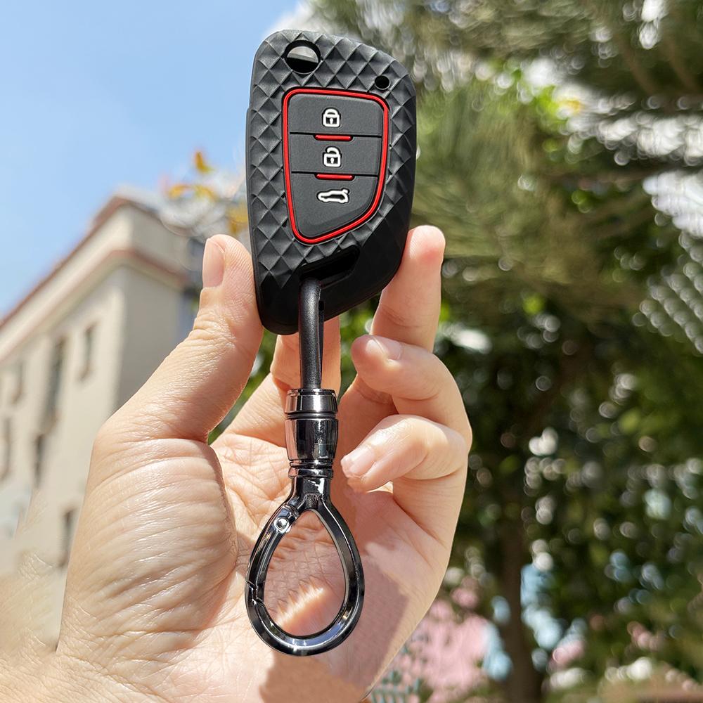 Чехол для ключа для VVDI2 Проводной Xhorse MINI XHORSE Программатор Универсальный для Citroen C4 Для Peugeot 207 Складной Брелок-чехол для ключа