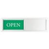 Magnetic and Adhesive Tape Open/Closed Door Sign Easy To Use Sliding Sign Open/Closed Door for Home Office Restroom