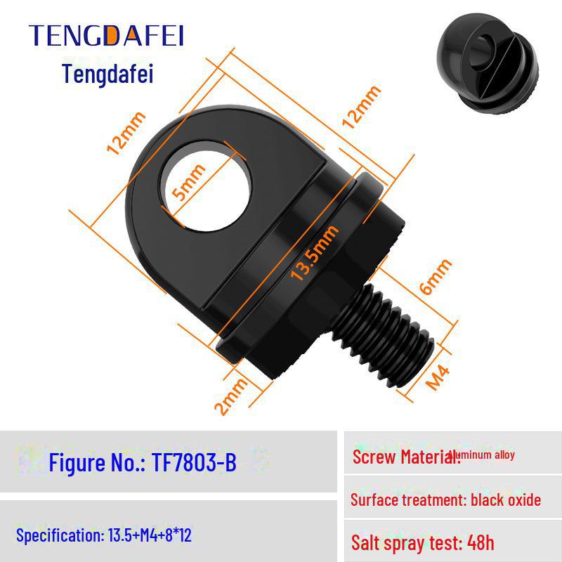 Быстросъемный винт из нержавеющей стали со шнурком для пульта управления экраном дрона M4 DJI