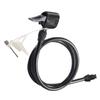 Riding Air Pumps Extension Hose Bicycles Pump Extender Inflator Valves Bike Pump Extension Tube Bicycles Pump Air Hose