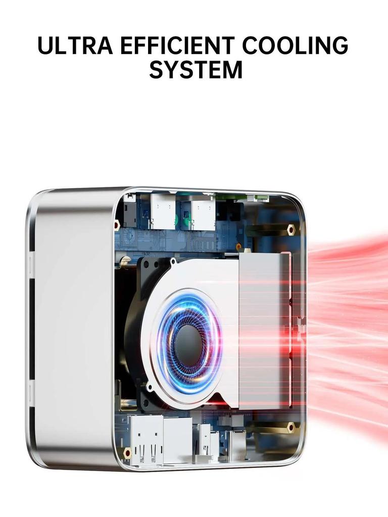 Мини-ПК GMK G10 16 ГБ ОЗУ + 1 ТБ SSD AMD Ryzen 5 3500U Графика Radeon Vega 8 WINDOWS 11