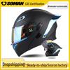 SOMAN Electroplated Adult Cycling Helmet - Unisex Full Protective Model