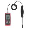 Digital Anemometer High Accuracy HD Handheld Telescopic Multifunctional Wind Speed Meter with Temp H