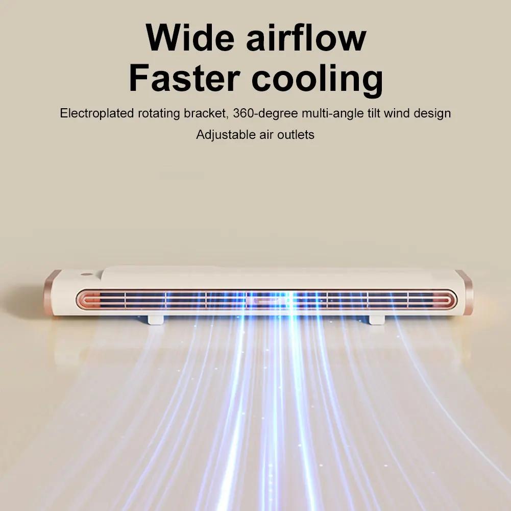 USB Настольный Tower Fan Вентилятор Тихий Кондиционер Вентилятор Вертикальный и Горизонтальный для Спальни Домашнего Офиса Комнаты
