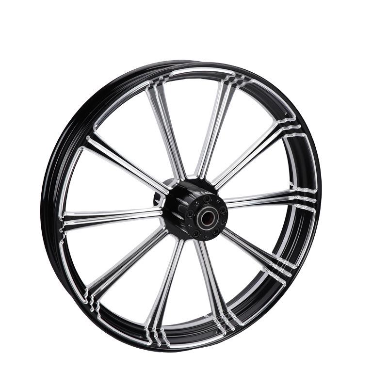 Forged Aluminum Wheel for 2008+ Harley Touring Models with Dual Discs (ABS-Compatible)
