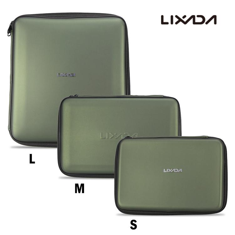 Lixada Коробка для рыболовных снастей, мягкий чехол для хранения сигнализации поклевки, защитный ящик для рыболовных инструментов