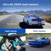 HD 1080P Dash Cam 3-канальная камера Автомобильный видеорегистратор Видеорегистратор WIFI Монитор ночного видения Черный ящик Автомобильные аксессуары Помощь при движении задним ходом для автомобилей