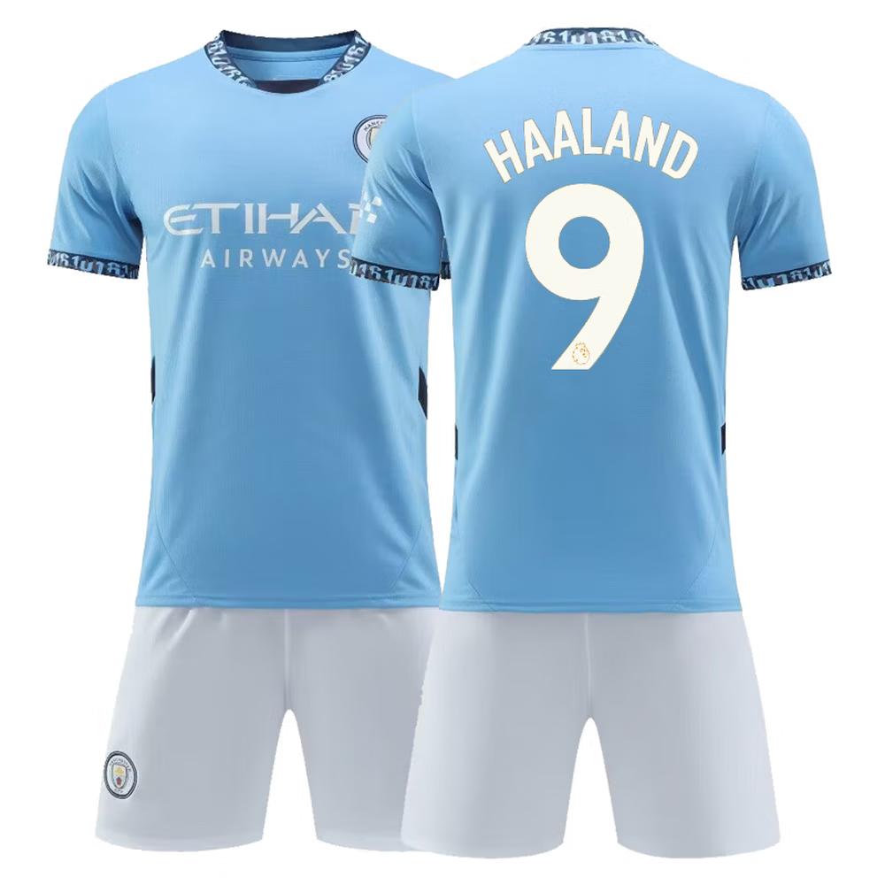 2024-2025 Man City Home Jersey No.9 Haaland