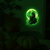 Halloween Night Light Eerie Skull Head Bedroom Living Room Home Background Atmosphere Decoration Wall Stickers