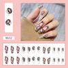Искусственные ногти Длинные носимые ногти Fairy Vitality Butterfly Nail Art Fresh Pure Desire Накладные ногти