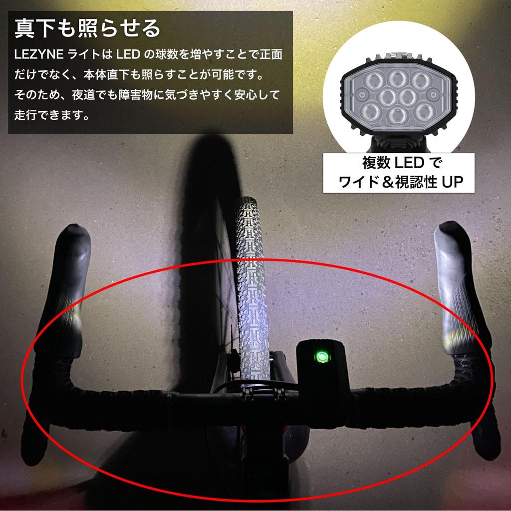 LEZYNE Велосипедный передний фонарь Micro Drive Pro 1000 люменов, черный сатин, MICRO DRIVE PRO, зарядка через USB C, водонепроницаемость IPX7 1000+ []