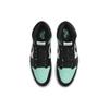 Кроссовки унисекс Air Jordan 1 Retro High OG Green Glow Белый Черный DZ5485-130