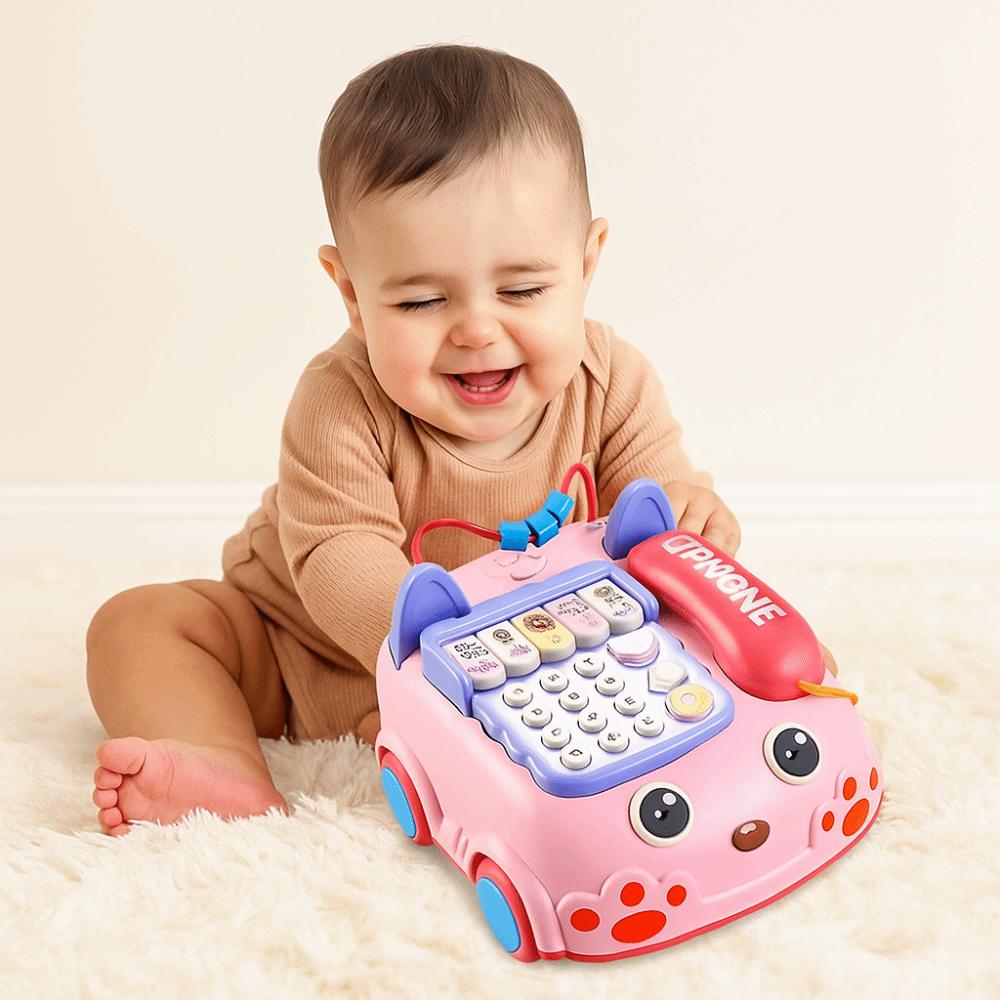 Music Voice Baby Phone Toy ABS Electronic Learning Machine Kids Funny Gifts