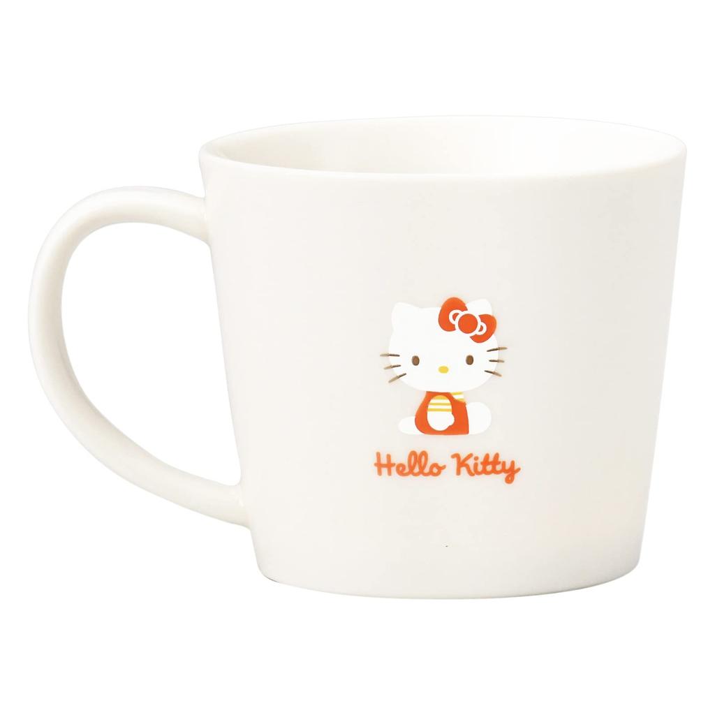 Кружка-лицо Kaneshotouki Sanrio Kitty M 280 мл Белая Sisters Сделано в Японии 511101 "Hello Kitty" Прибл.