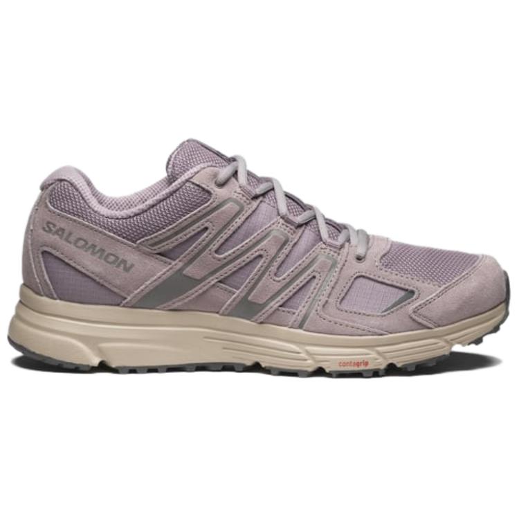 SALOMON Xmn-4 Удобные Универсальные Прочные Низкие Повседневные Кроссовки Унисекс Фиолетовые 474377