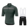 Men Women Cycling Jersey Set Short Sleeve Top Bib Shorts Breathable Quick Dry Performance Wear Road Mountain Bike Riding