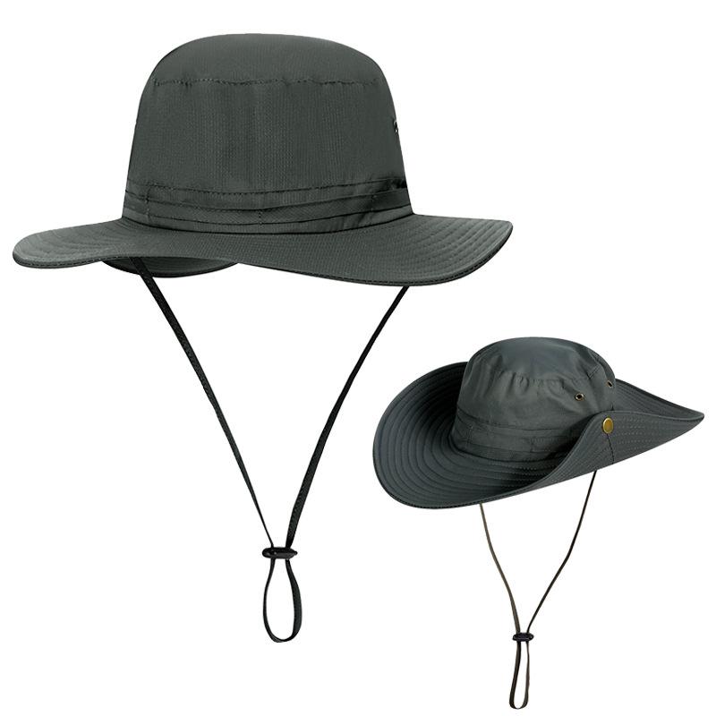 Unisex Wide Brim Sun Protection Hat for Outdoor Activities