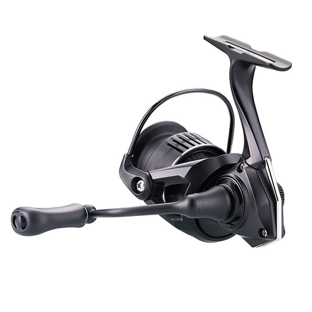 Катушка спиннинговая 6+1BB из углеволокна 5.2:1 Скоростное передаточное число Катушка для рыбалки из алюминиевого сплава для соленой воды AQR2000MHG