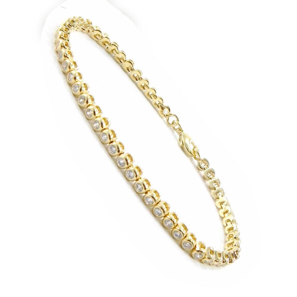 Les Trésors De Lily [F6724] - Браслет «Богиня» из белого золота.