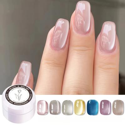 Водостойкий магнитный гель кошачий глаз для женщин, полуперманентный замачиваемый УФ-гель для маникюра и дизайна ногтей