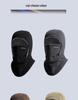 Winter Cycling Windproof Hat and Mask with Velvet Earmuffs