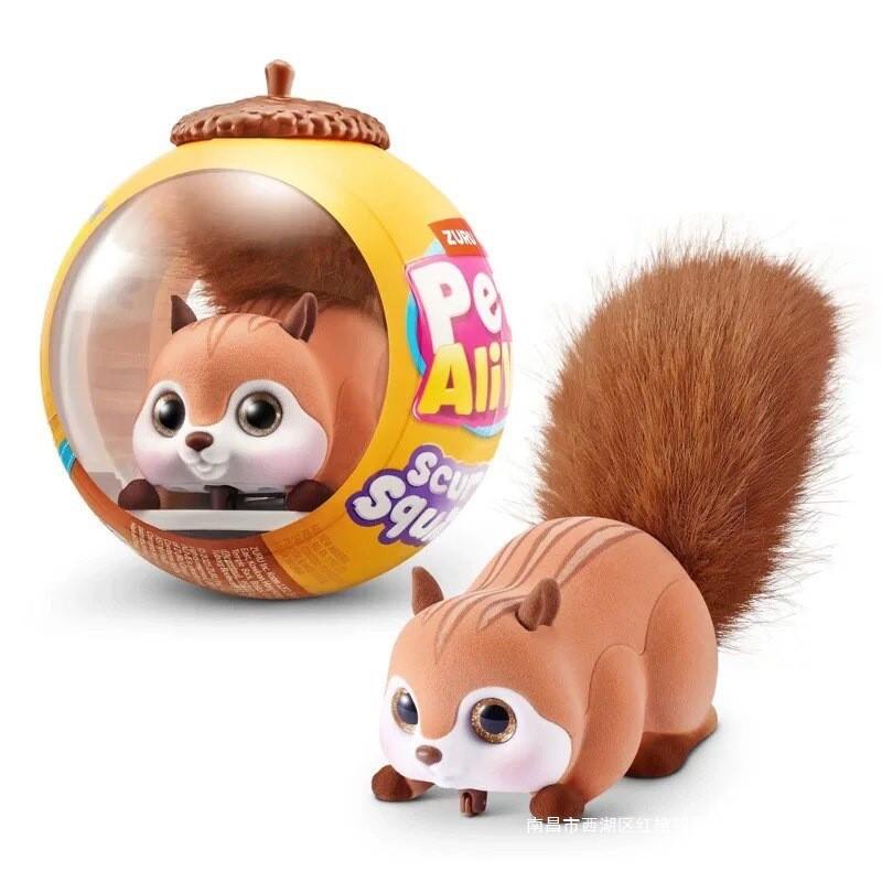 Plush Squirrel Toy With Sound For Kids And Family Playtime