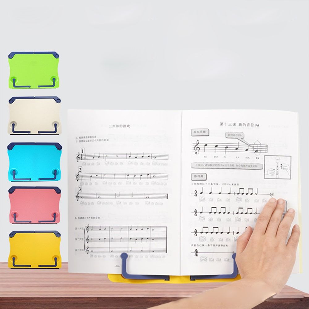 Recipe Shelf Music Score Tablet Textbooks Reading Stand Book Stand Books Holder Desk Bookshelf