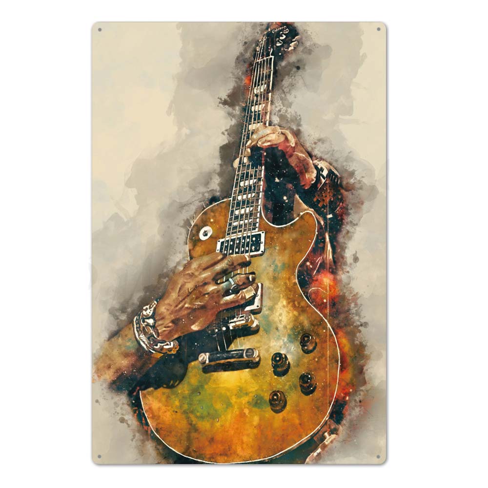 Оловянная вывеска в стиле рок-н-ролл, винтажная металлическая табличка, металлический винтажный металлический плакат, ретро-рок, Настенный декор для бара, паба, клуба, мужская пещера 20x30